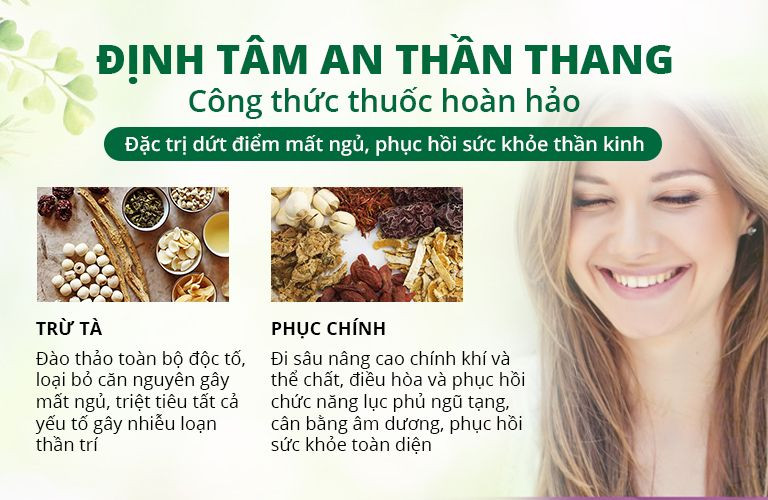 Giải pháp trị chứng mất ngủ hiệu quả từ bài thuốc Định tâm An thần thang